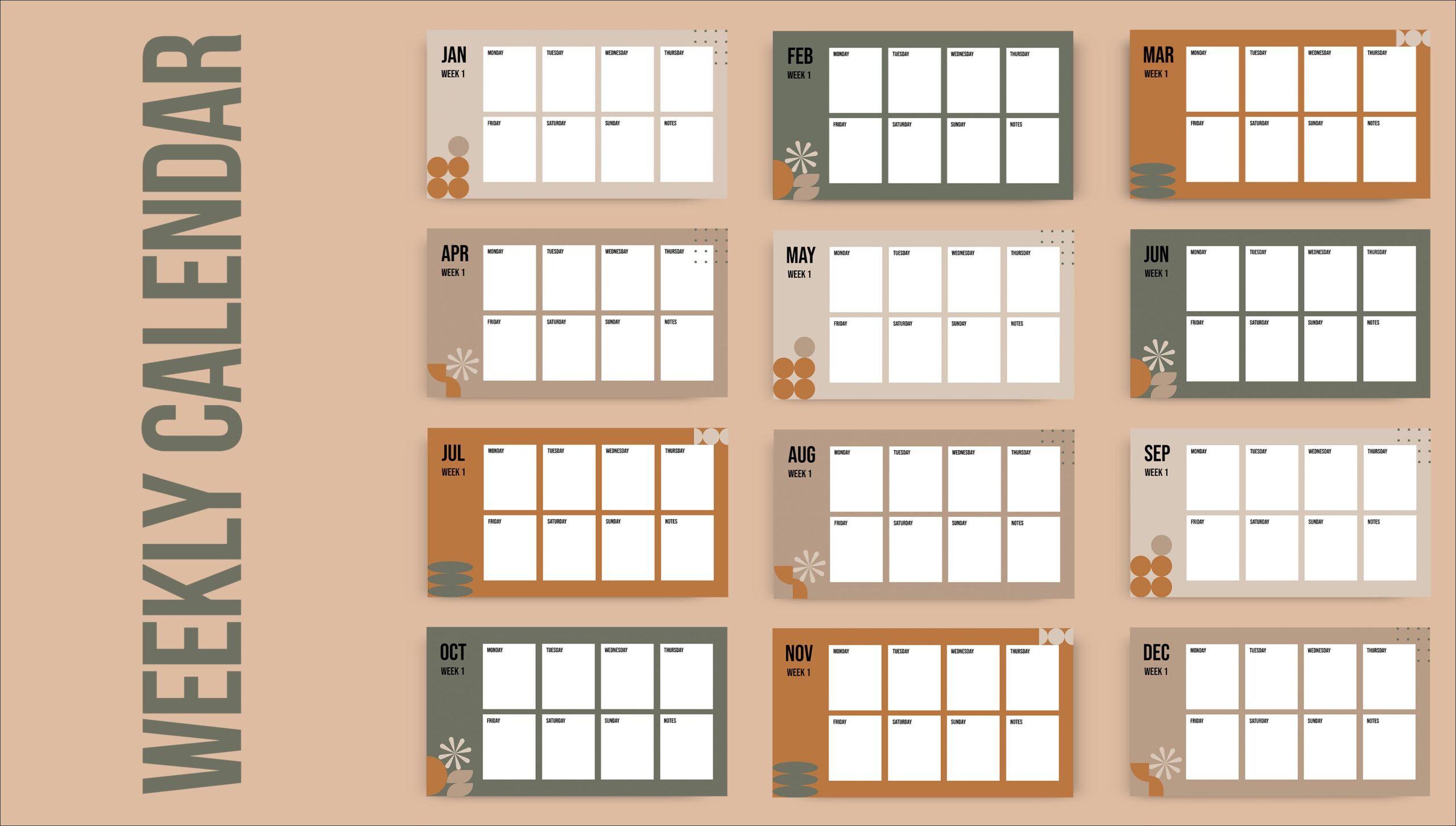 planner perete