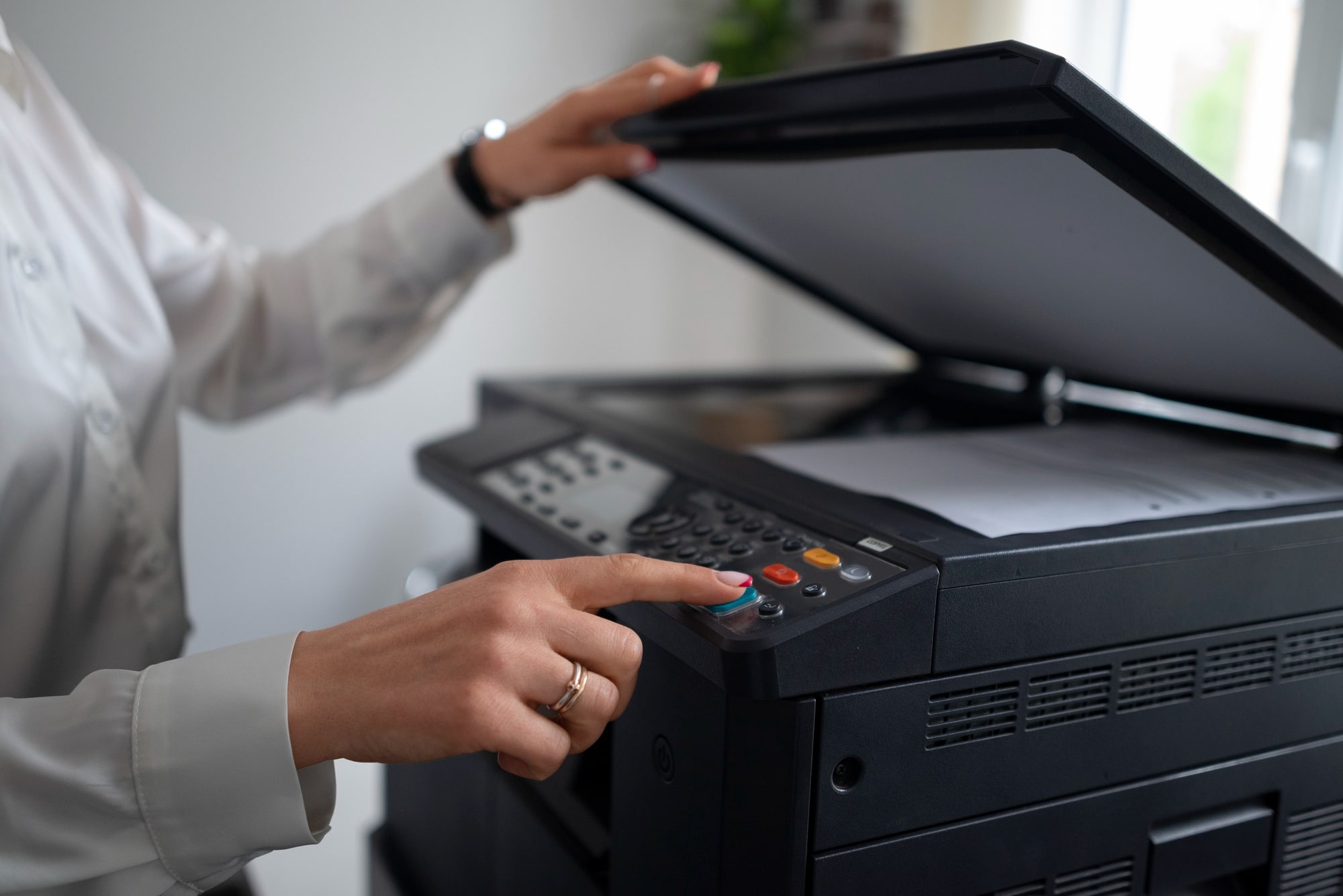 printare alb negru